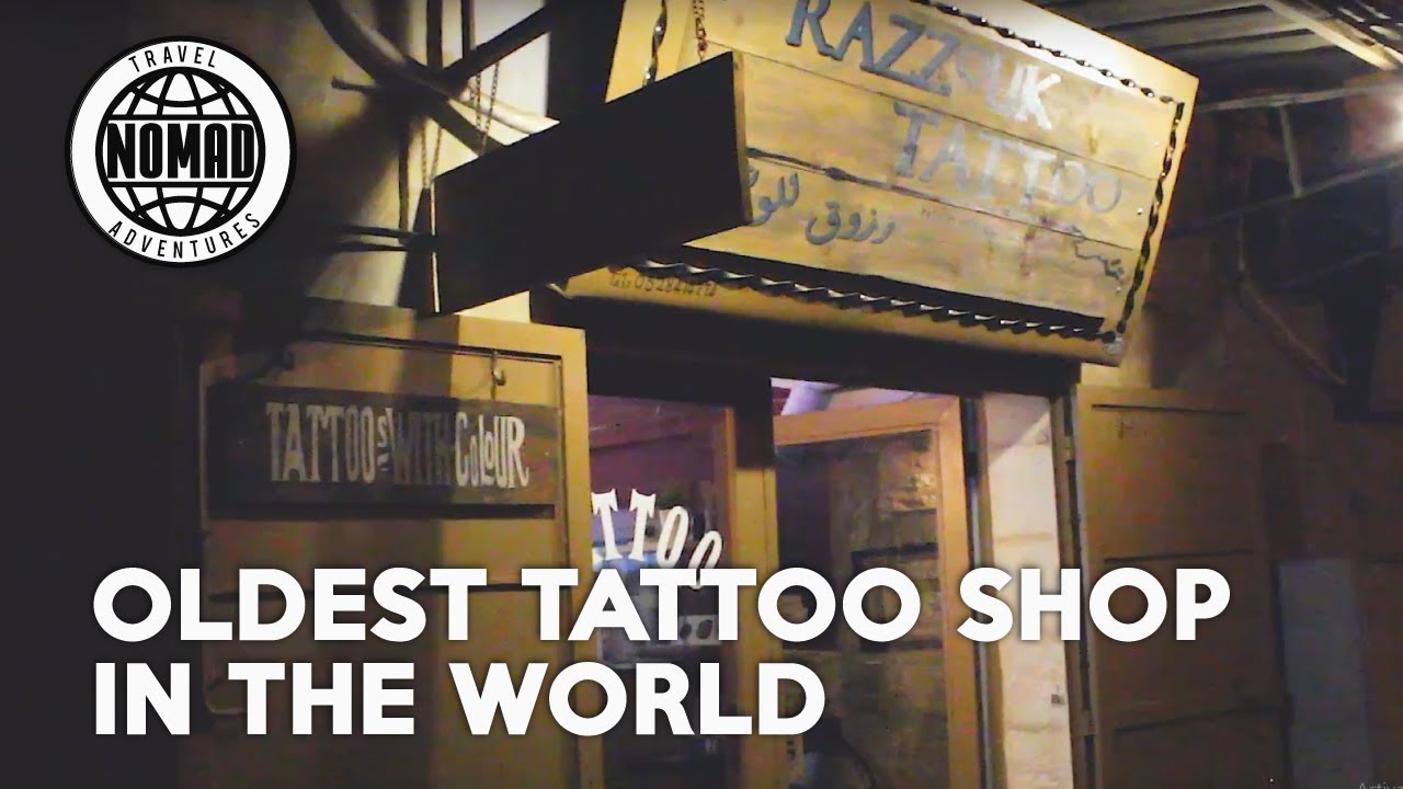 First Tattoo in Jerusalem | Oldest Tattoo Shop in the World | Israel Travel Vlog