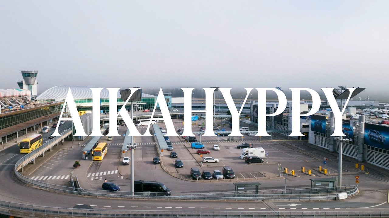 AIKAHYPPY - Helsinki-Vantaan lentoasema, terminaalit (time lapse)
