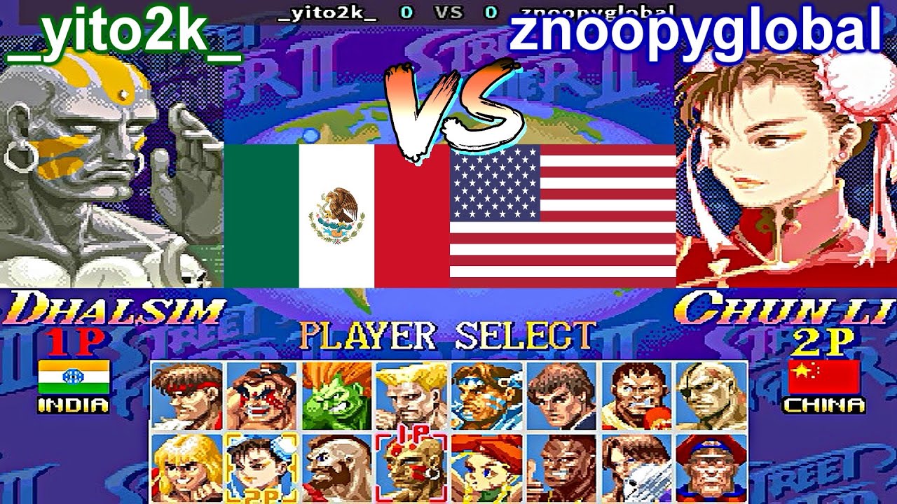 Super Street Fighter II X: Grand Master Challenge - _yito2k_ vs znoopyglobal