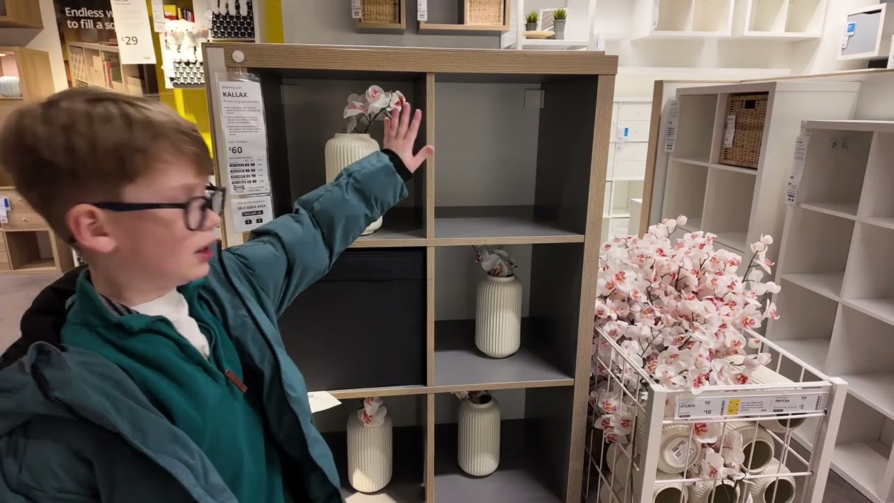 Наш первый влог в IKEA 🤍 Сын решил стать блогером?
