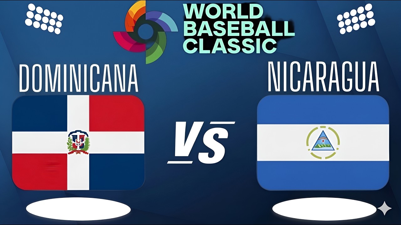 🔴EN VIVO: REPÚBLICA DOMINICANA VS NICARAGUA