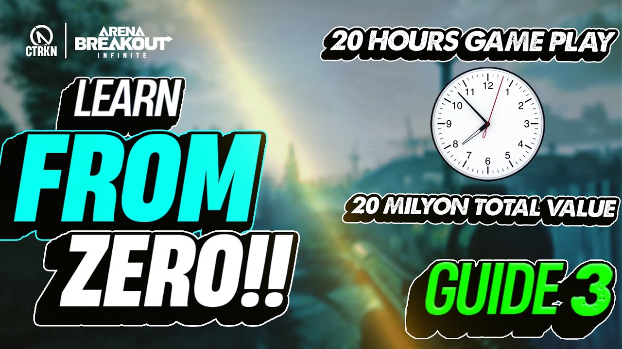 SIFIRDAN BAŞLIYORUZ: 20 SAAT OYUNLA 20 MİLYON KOEN KASTIK! | Arena Breakout: Infinite Türkçe