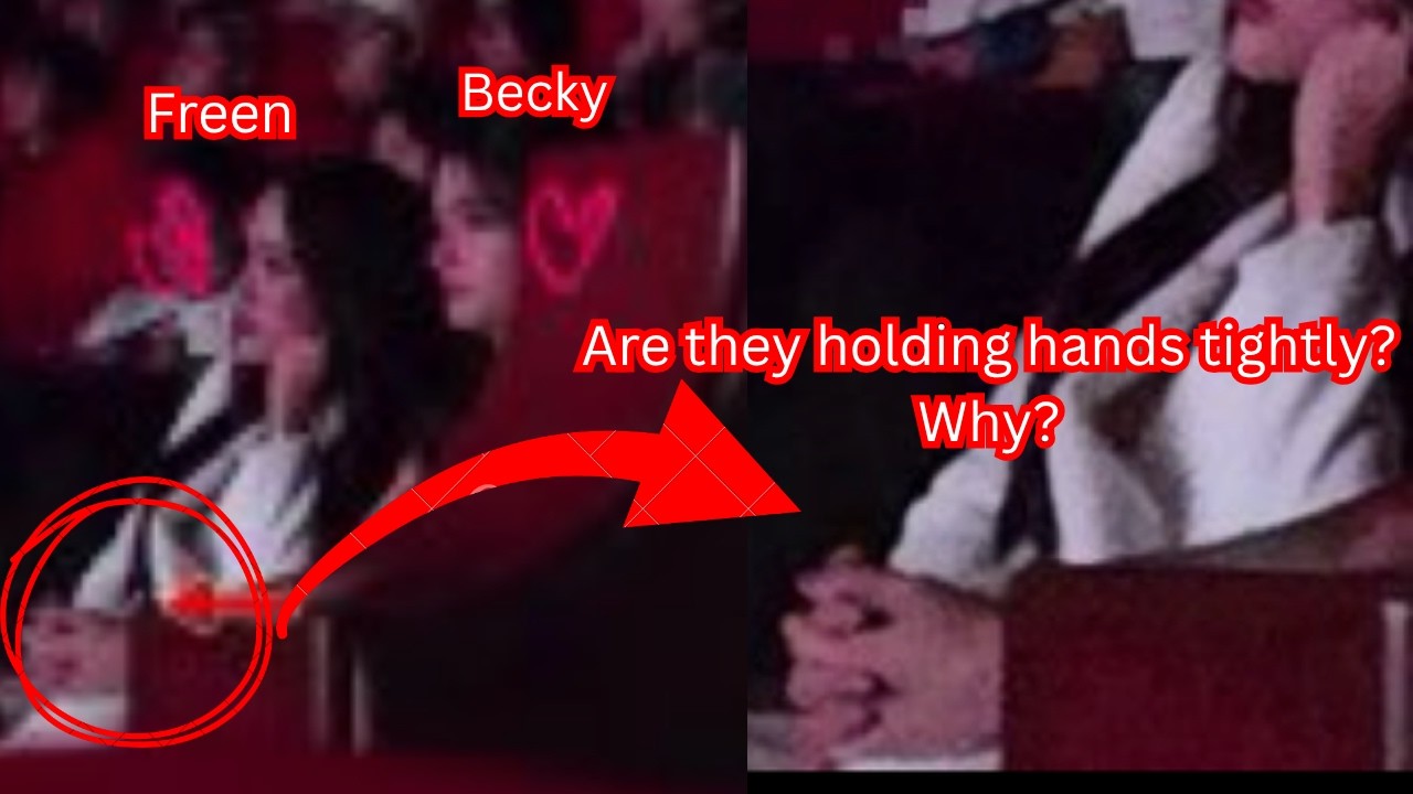 (Freenbecky)Is Freen holding her hand because she loves her so much?