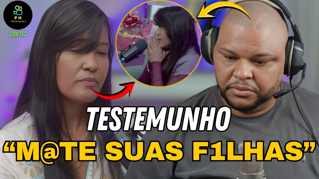 ✅​É DE ARREPIAR O TESTEMUNHO DESSA IRMÃ😭​