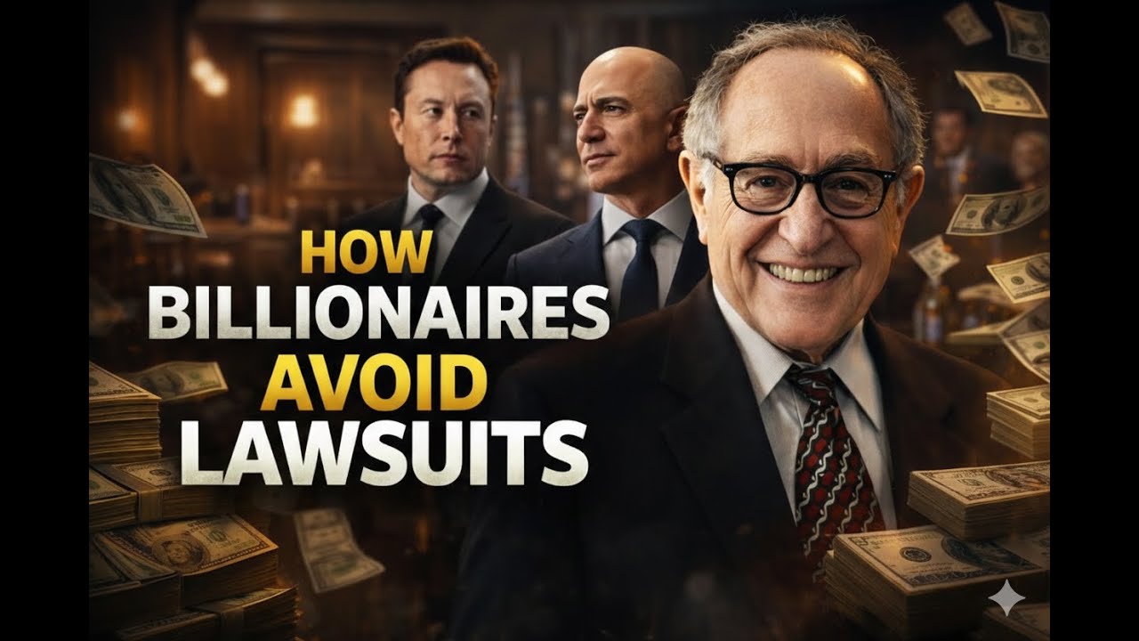 How Billionaires Avoid Lawsuits | Legal Tricks the Rich Never Tell You #law #judge #USAlaw #crime
