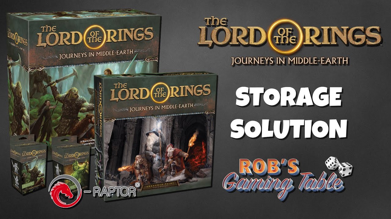 Lord of the Rings: Journeys in Middle-Earth Insert Storage Solution e-Raptor