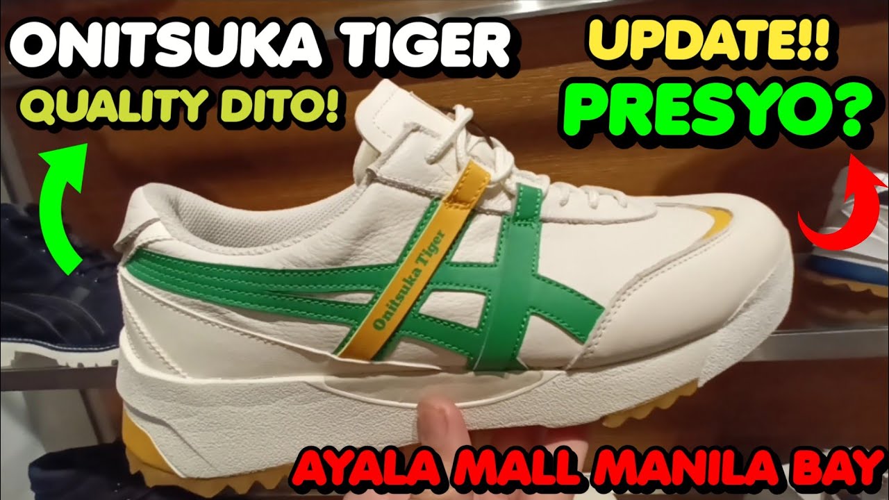 ONITSUKA TIGER SNEAKERS / Update!!😳 Price in the Philippines / Ayala Mall Manila bay / Quality?