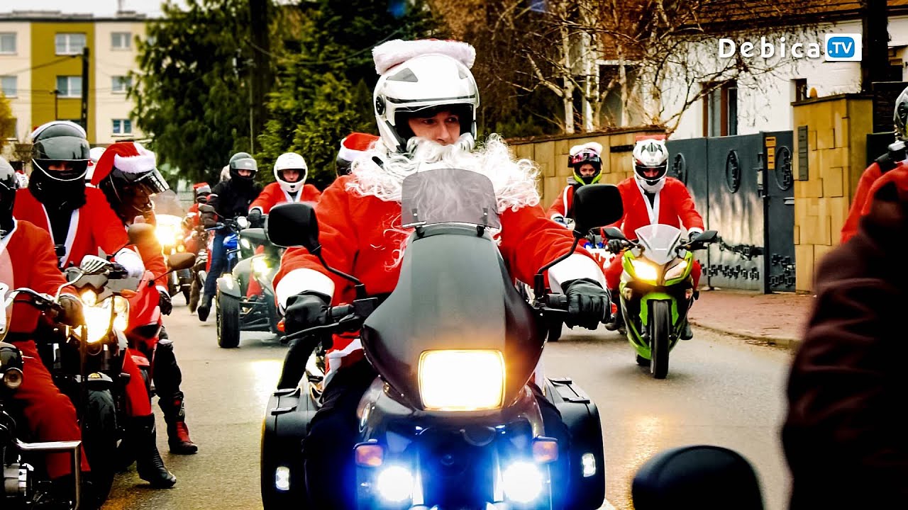 Motomikołajowy gang opanował ulice Dębicy!