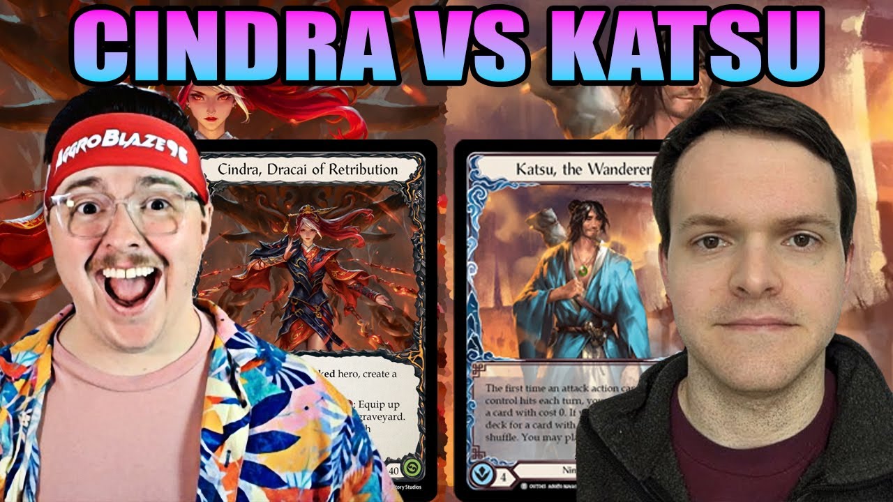 🔴Cindra vs Katsu | Flesh and Blood TCG | !discord !codex