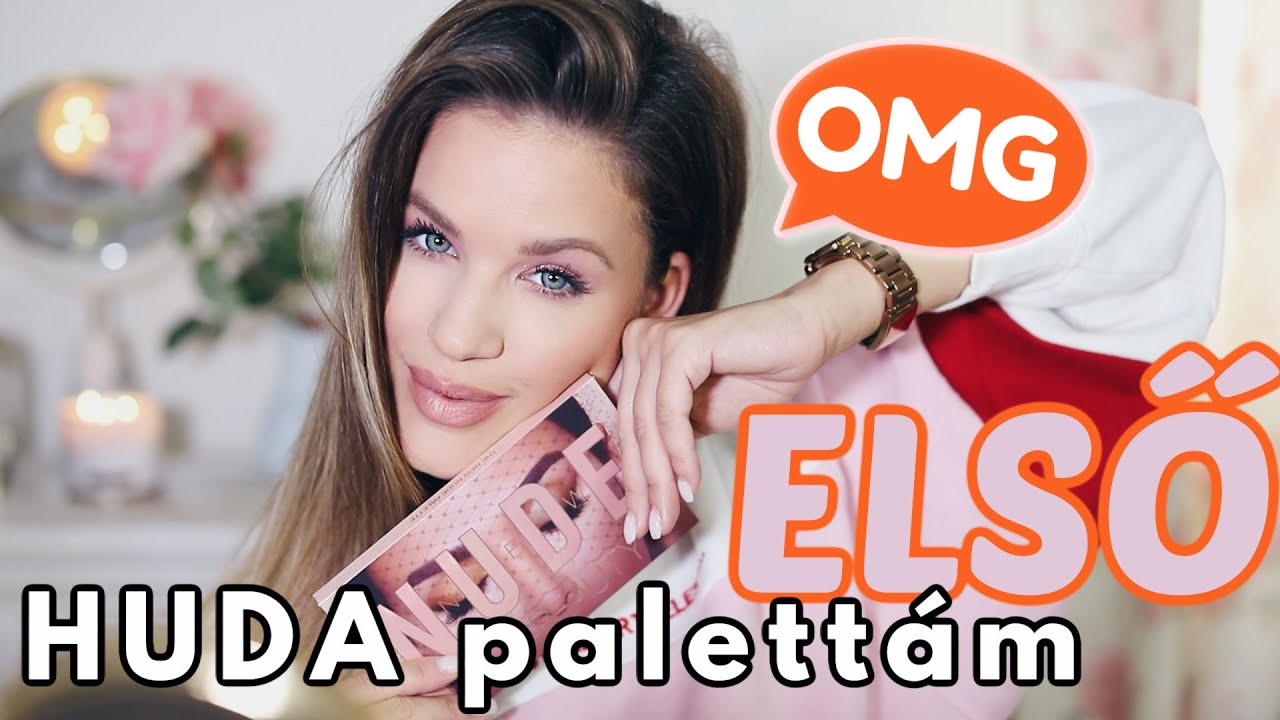 Imádom smink & első HUDA BEAUTY palettám│Karin Dragos