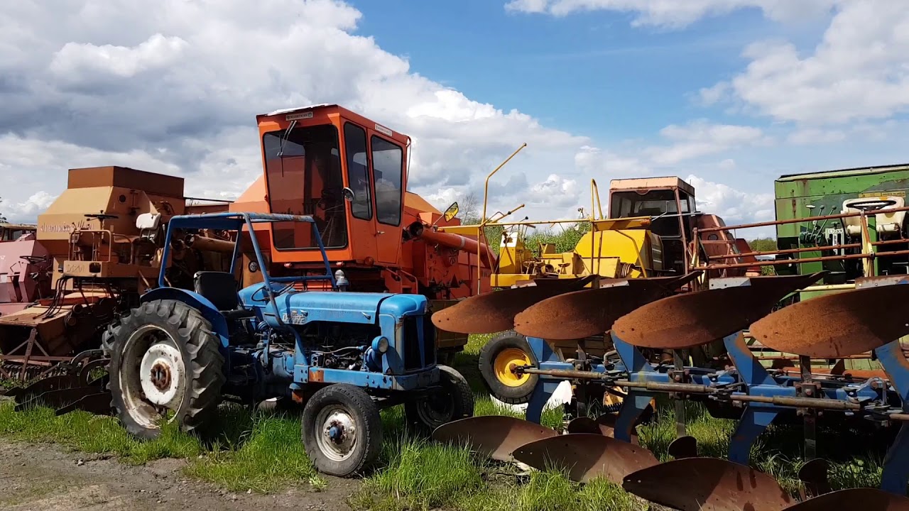 Tractor Graveyard in Sweden