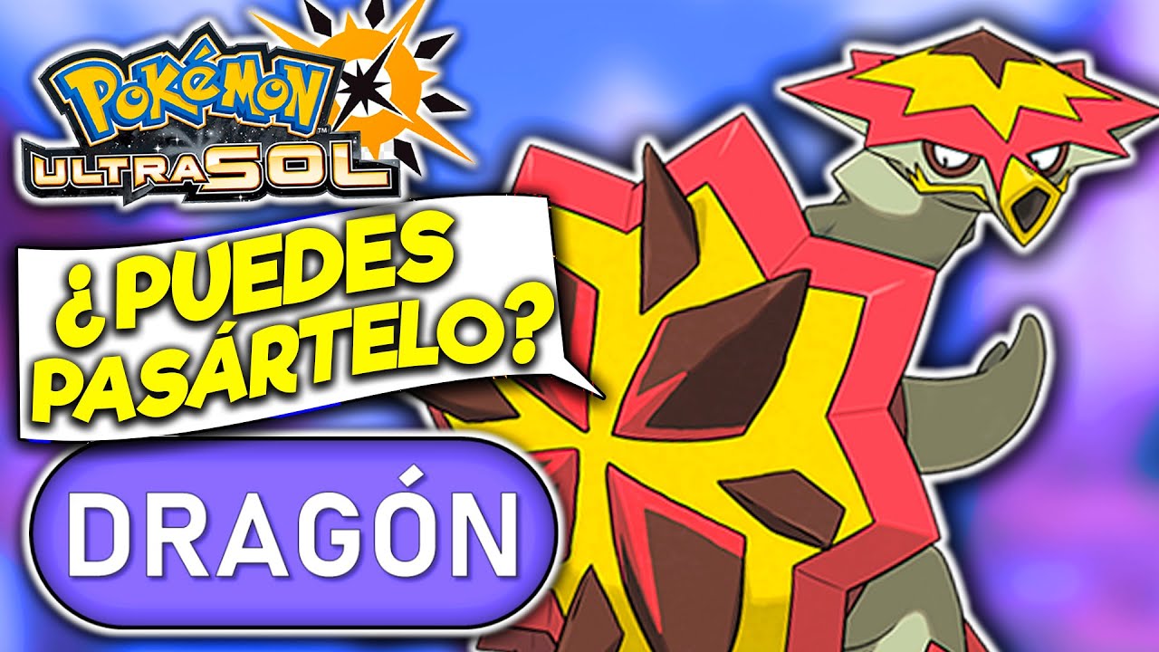 🛑As&iacute; me PAS&Eacute; un NUZLOCKE de Pok&eacute;mon Ultrasol SOLO con el TIPO DRAG&Oacute;N!