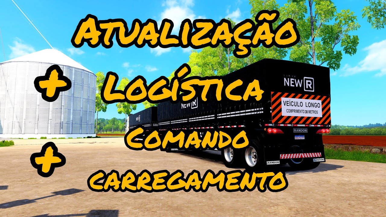 ATUALIZAÇÃO LOGÍSTICA + COMANDO CARREGAMENTO DINÂMICO PACK 30  ETS2 1.58 2026 AM29