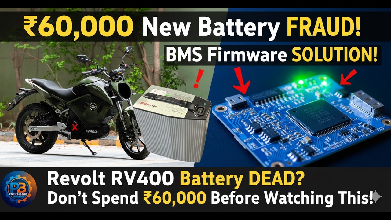 “Revolt RV400 Battery Dead? Don’t Spend ₹60,000 Before Watching This!”