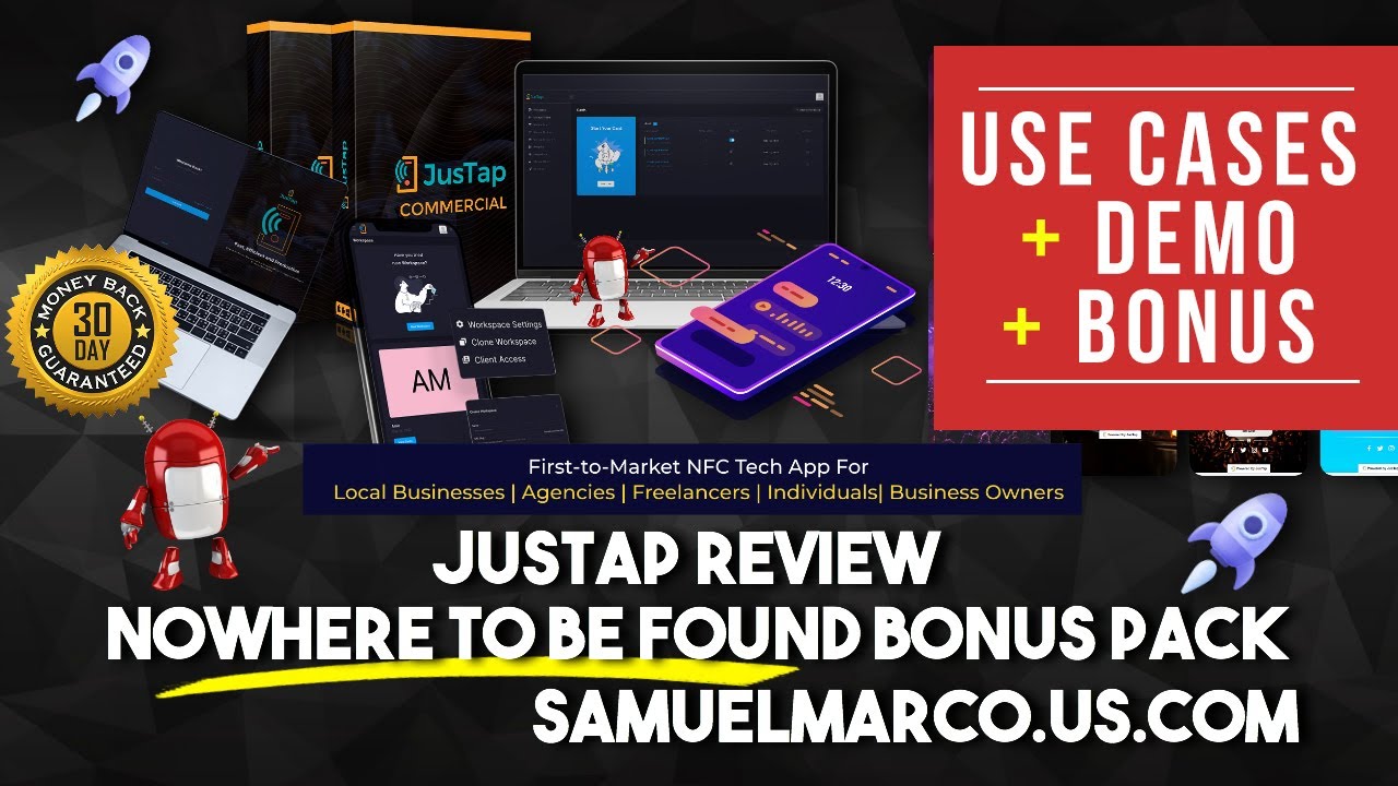 JusTap Review  (Use Cases + Demo + Bonuses) - FULL JusTap Review