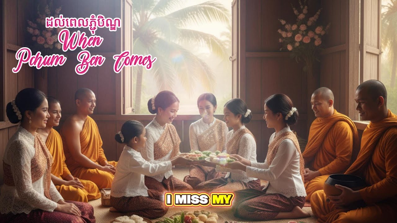 ដល់ពេលភ្ជុំបិណ្ឌ | When Pchum Ben Comes | Khmer Traditional Song #PchumBen #khmermusic