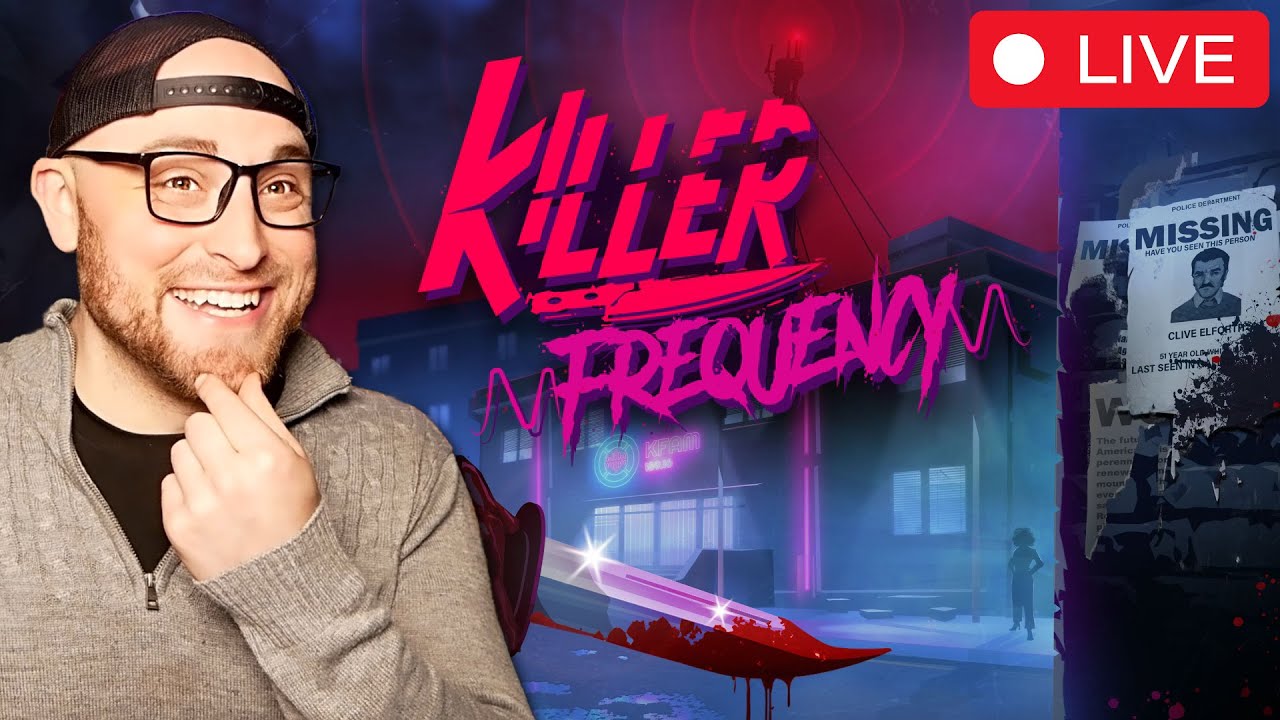 I'm Scared. Killer Frequency Blind Playthrough! LIVE!