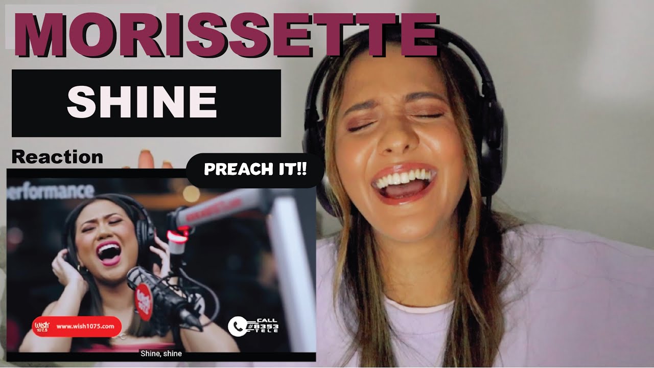MORISSETTE - SHINE - performs  LIVE on Wish 107.5 Bus | REACTION!!