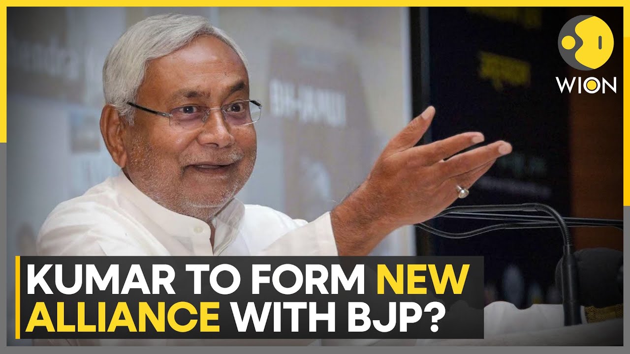 Bihar CM Nitish Kumar submits resignation leaving I.N.D.I.A alliance in tatters | Breaking | WION
