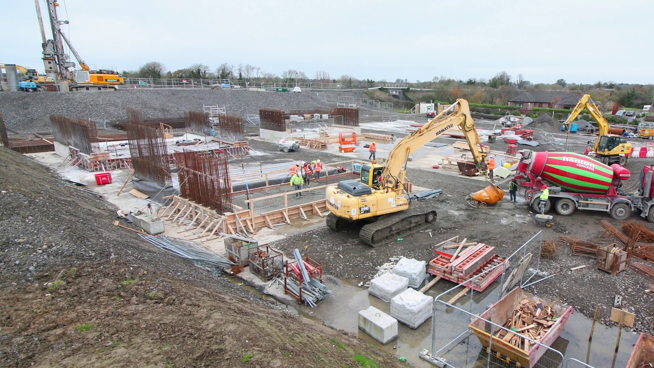 Irish Rail  UBC43A Time-lapse January 2018 -