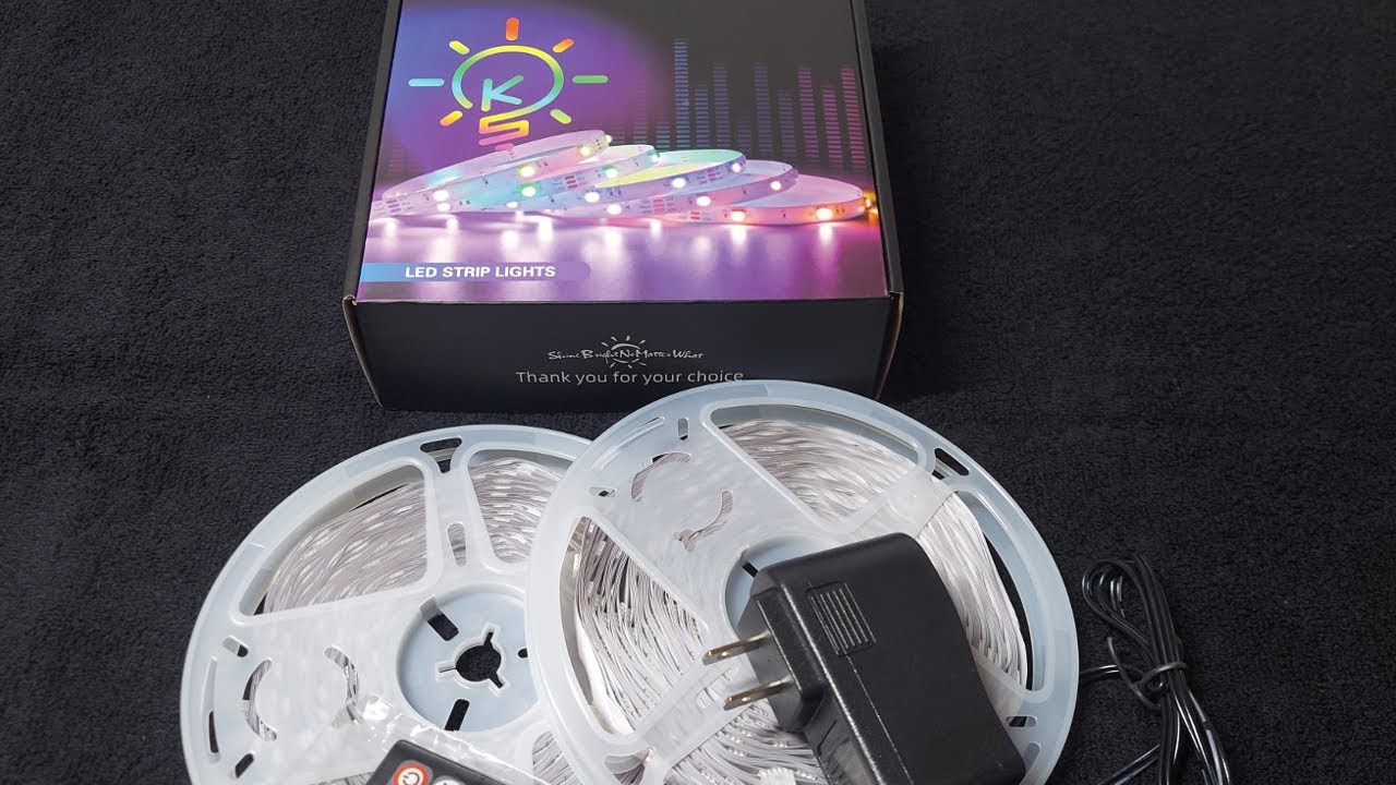 Tenmiro Led Light Strips Multicolor 100 ft 2 Spools (Application Tips - Review)