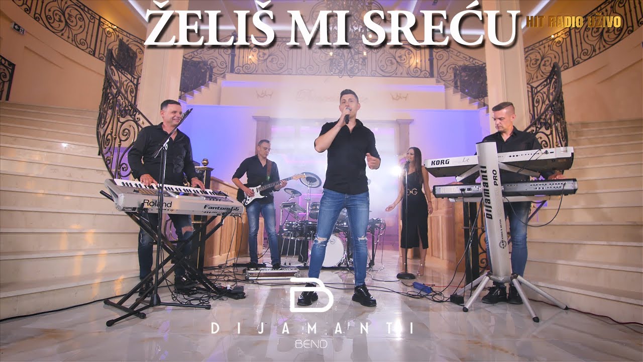 Dijamanti Bend - Želi&scaron; mi sreću (UŽIVO)
