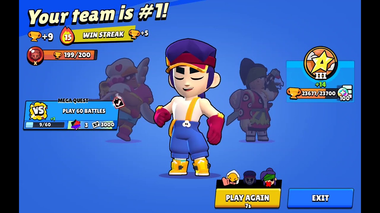 Got past my larrry and lawrie max win streak with fang i cand speed lapse cause i got no space 