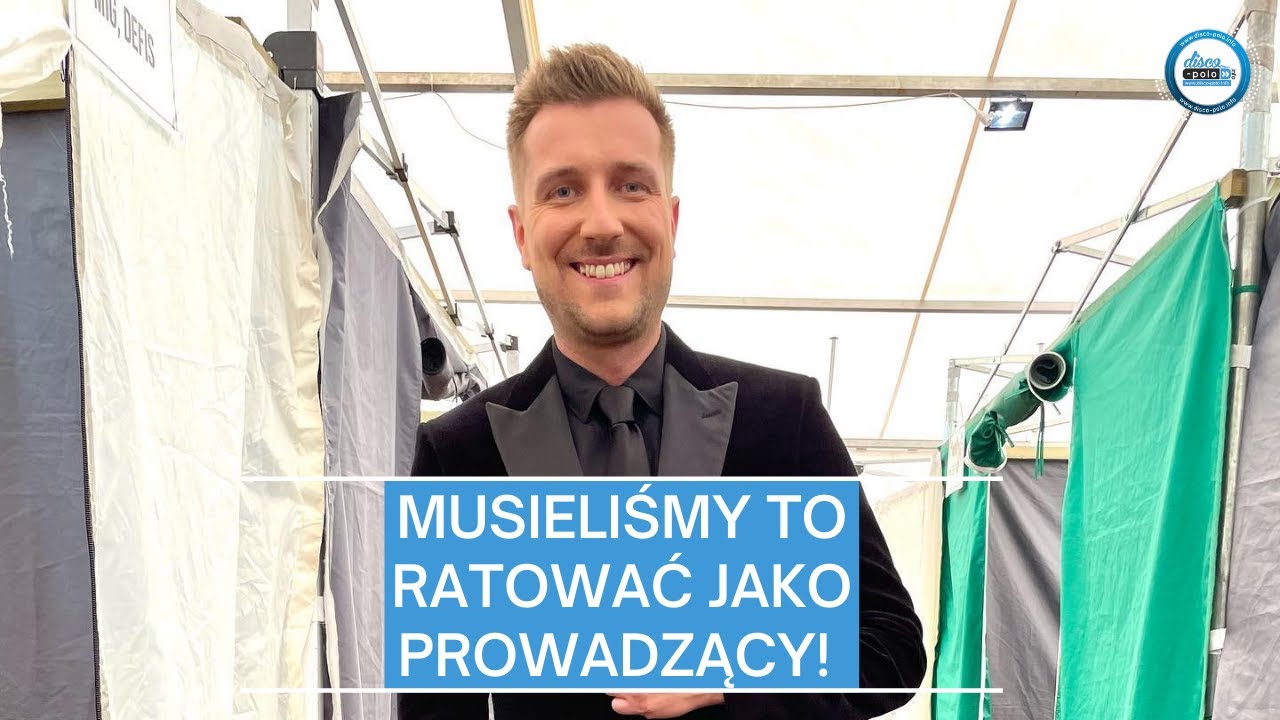 Musieliśmy to ratować jako prowadzący! Marcin Kotyński szczerze o największym festiwalu disco polo