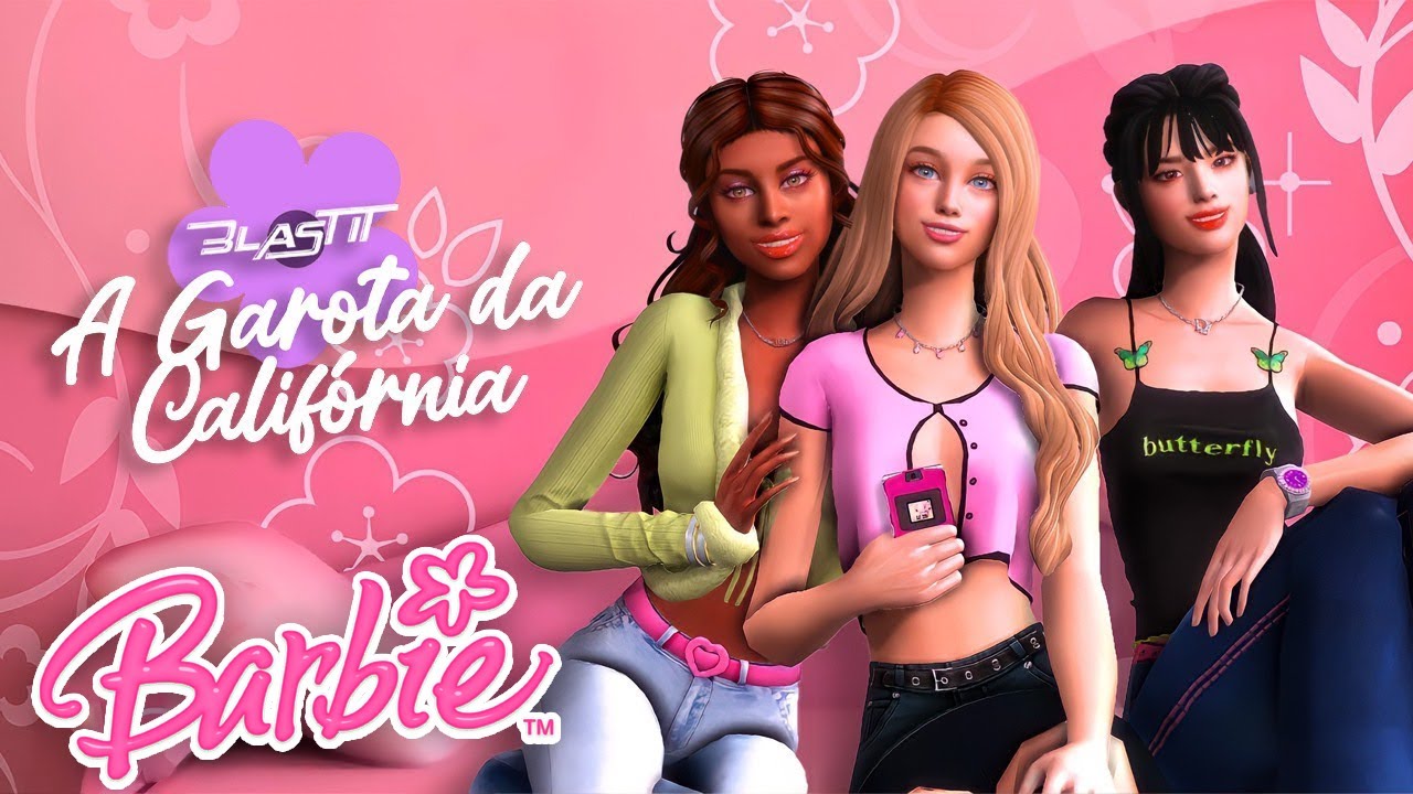 Barbie - The Sims 4 - Blast it ™   - A Garota da Califórnia (Filme 01) (Filme Completo) PT-BR