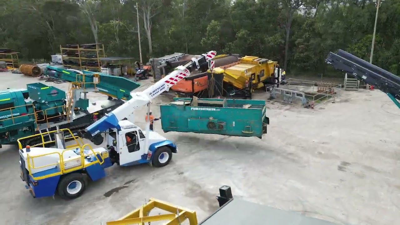 Franna Pick and Carry 4 lifts in 120 seconds