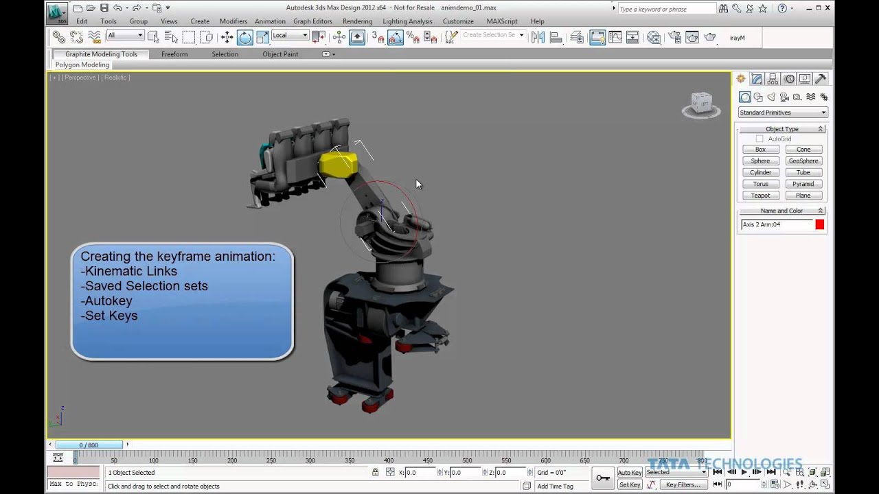 3DS MAX animation - From Inventor Geometry
