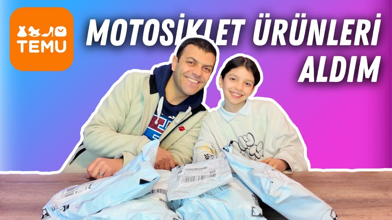 Temu'dan motosiklet ürünleri sipariş ettim | Kolaçan