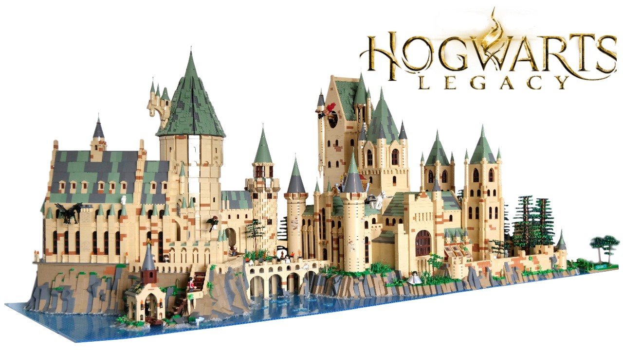 LEGO Hogwarts Castle MOC! | 30,000 Pieces Harry Potter MOC inspired by Hogwarts Legacy
