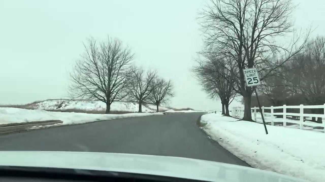 Sunday afternoon drive through New Castle DE. Route 273, Route 9, Lukens Drive and 295