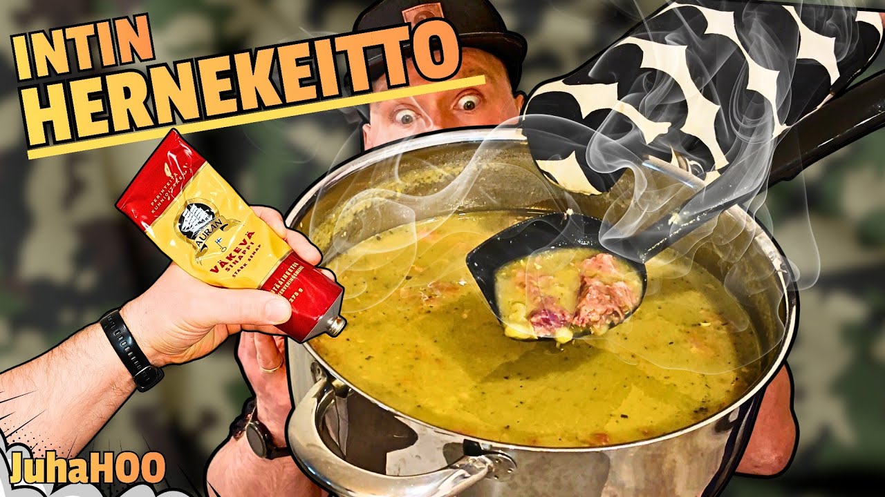 Paras HERNEKEITTO Resepti IKINÄ? - Suomen ARMEIJAN Tapaan! 🫛🫡