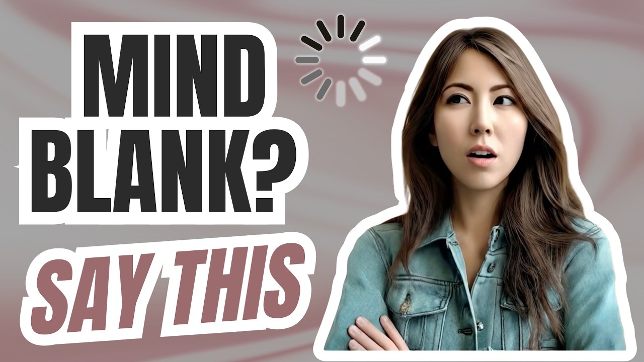 3 Emergency Phrases When Your Mind Goes Blank in English