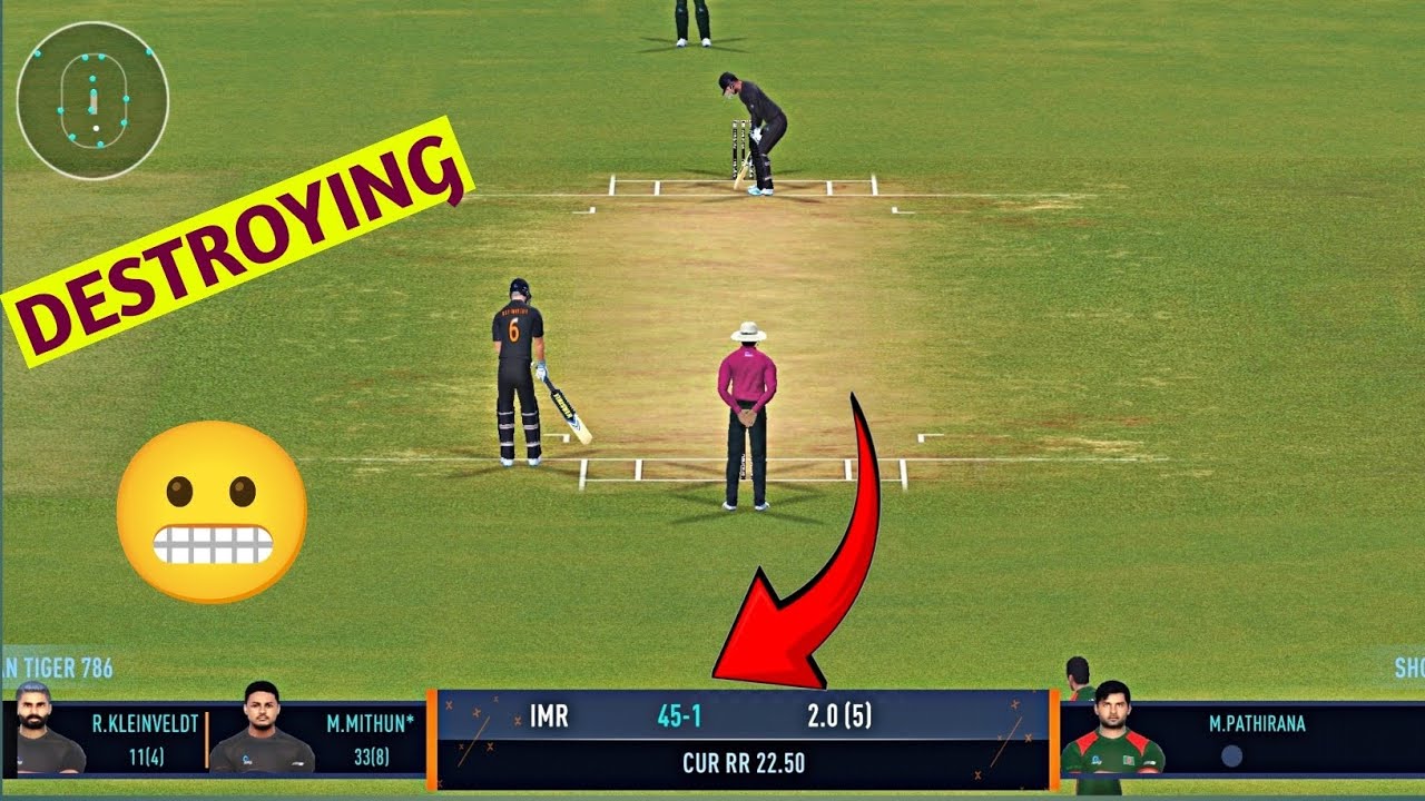 Unstoppable Batting Show in Powerplay vs Pro Opponent | Real Cricket 24