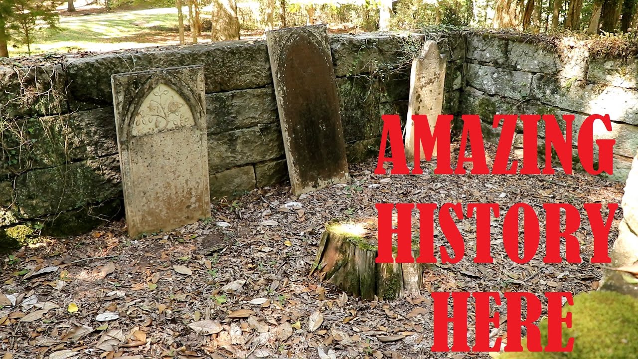 Exploring 200 Year Old Church Graveyard Clinton, Georgia