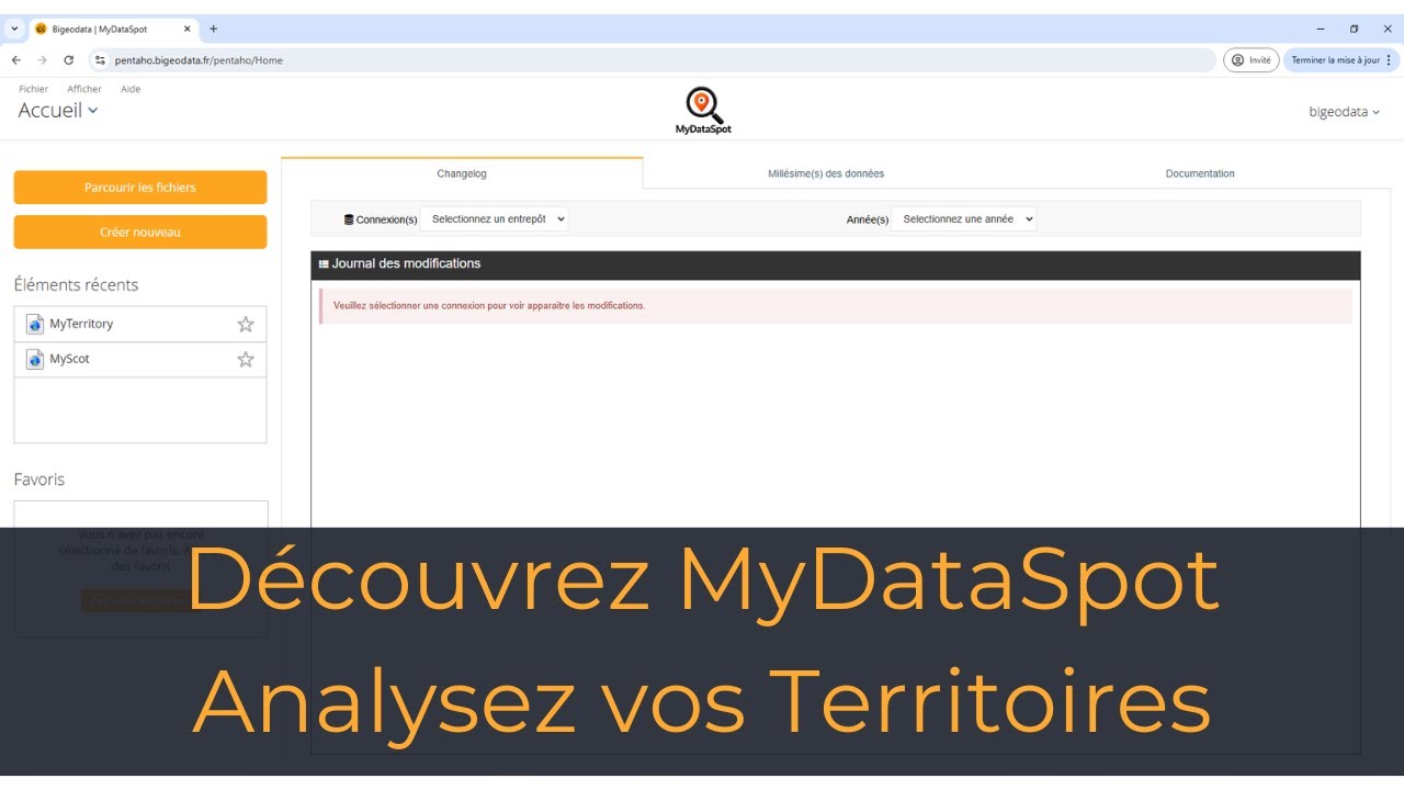 Présentation de MyDataSpot – Analyse Territoriale Simplifiée  | BiGeoData