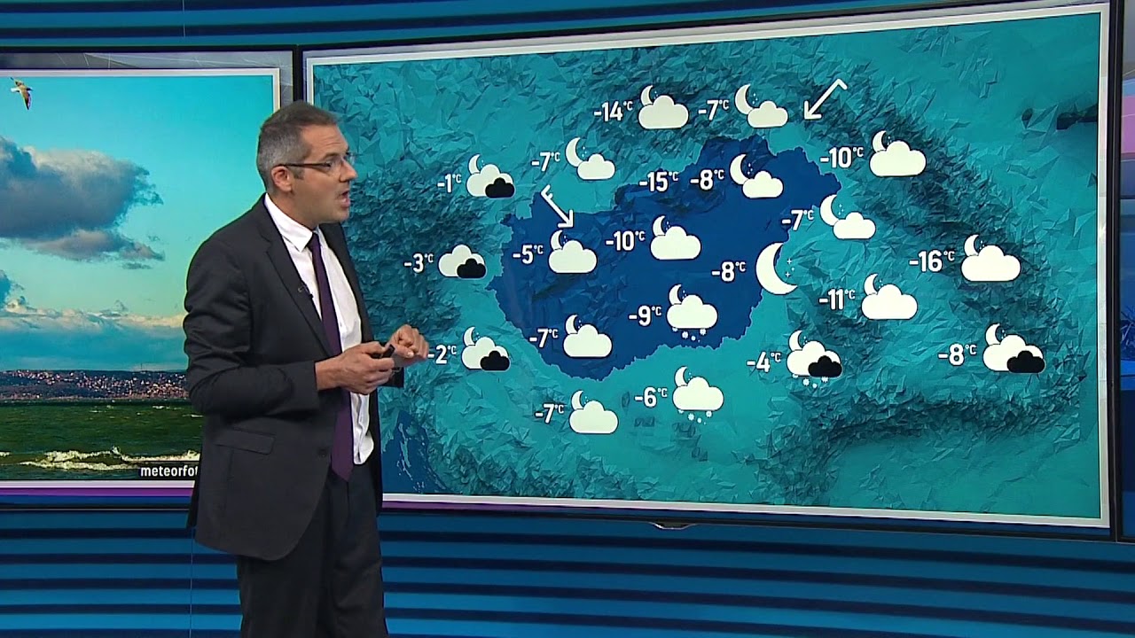 Időjárás 2019.01.06. Este