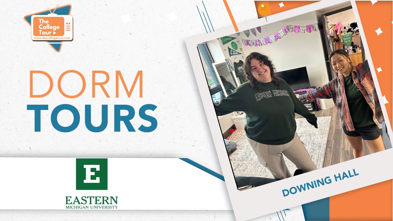 Dorm Tours - Eastern Michigan University - Downing Hall