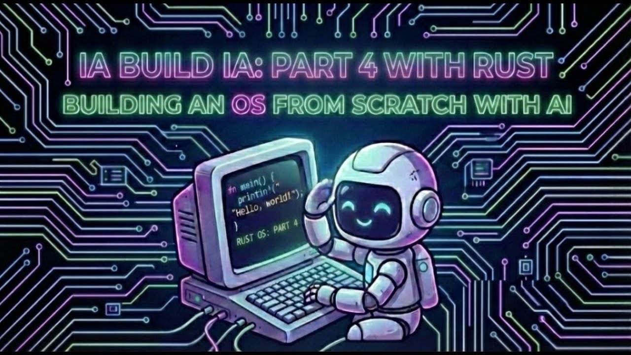 I Made AI Build an OS from Scratch in Rust — Part 4: Let the Madness Begin 🦀💀