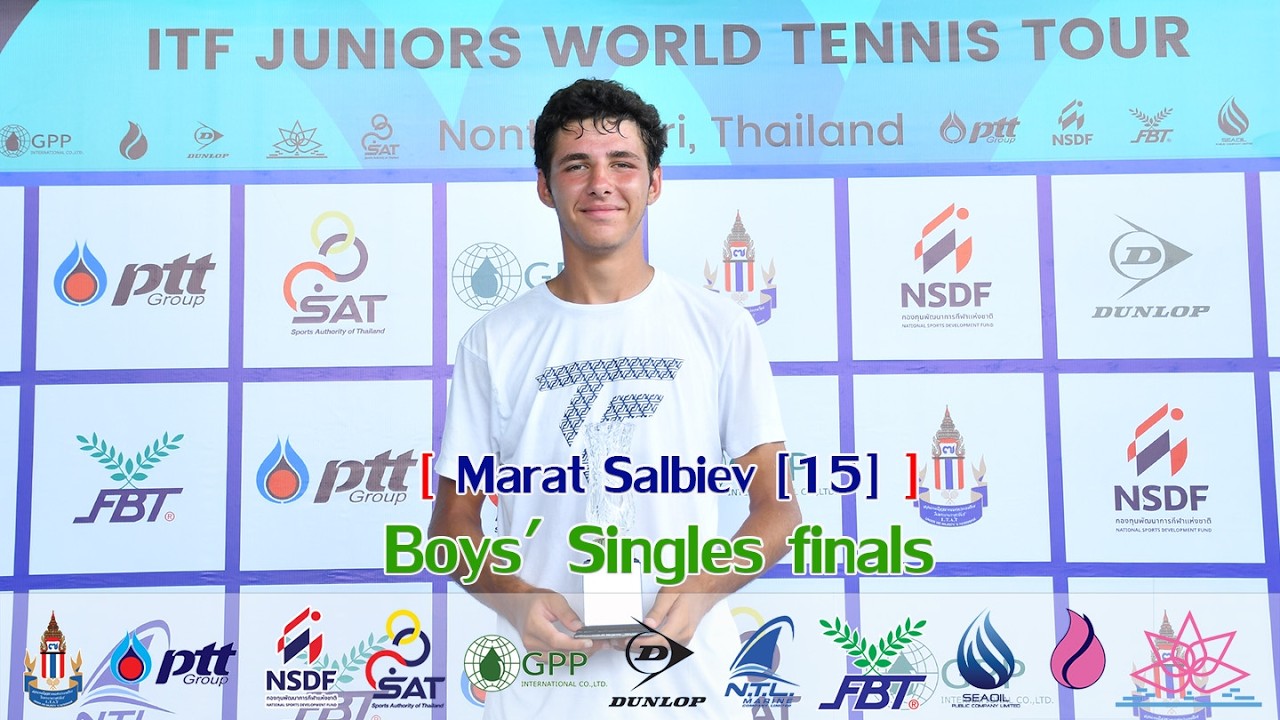 ITF Juniors World Tennis Tour J300 1 Boys' Singles finals – Marat Salbiev 15 vs Dan Brand