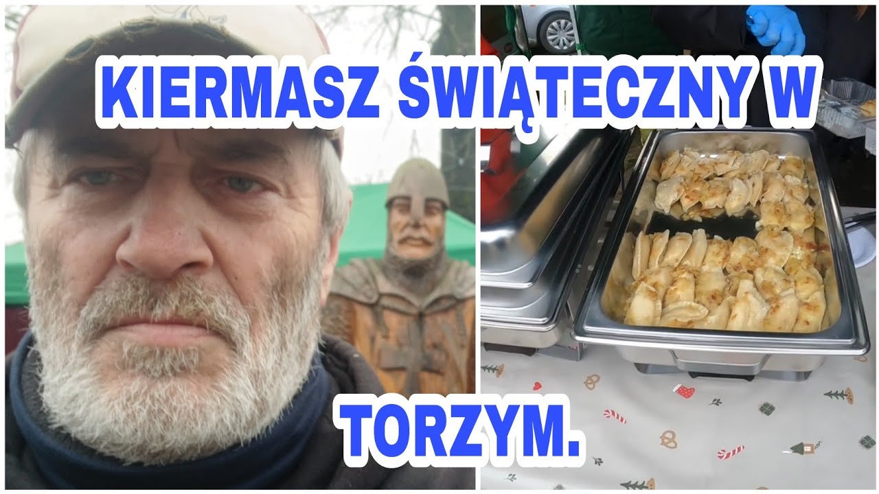 Takie smakołyki to tylko na kiermaszu świątecznym w miasteczku TORZYM,pierogi ruskie zarąbiste.