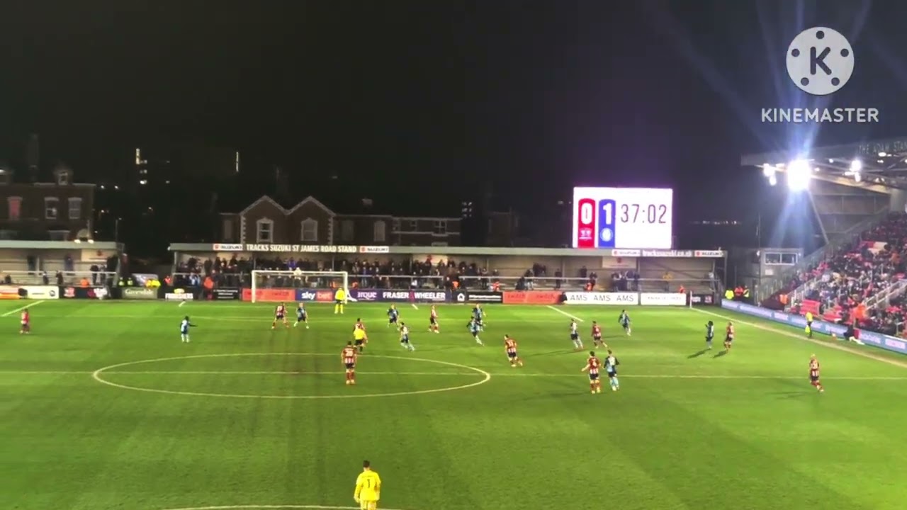 EXETER CITY VS WYCOMBE WANDERERS 