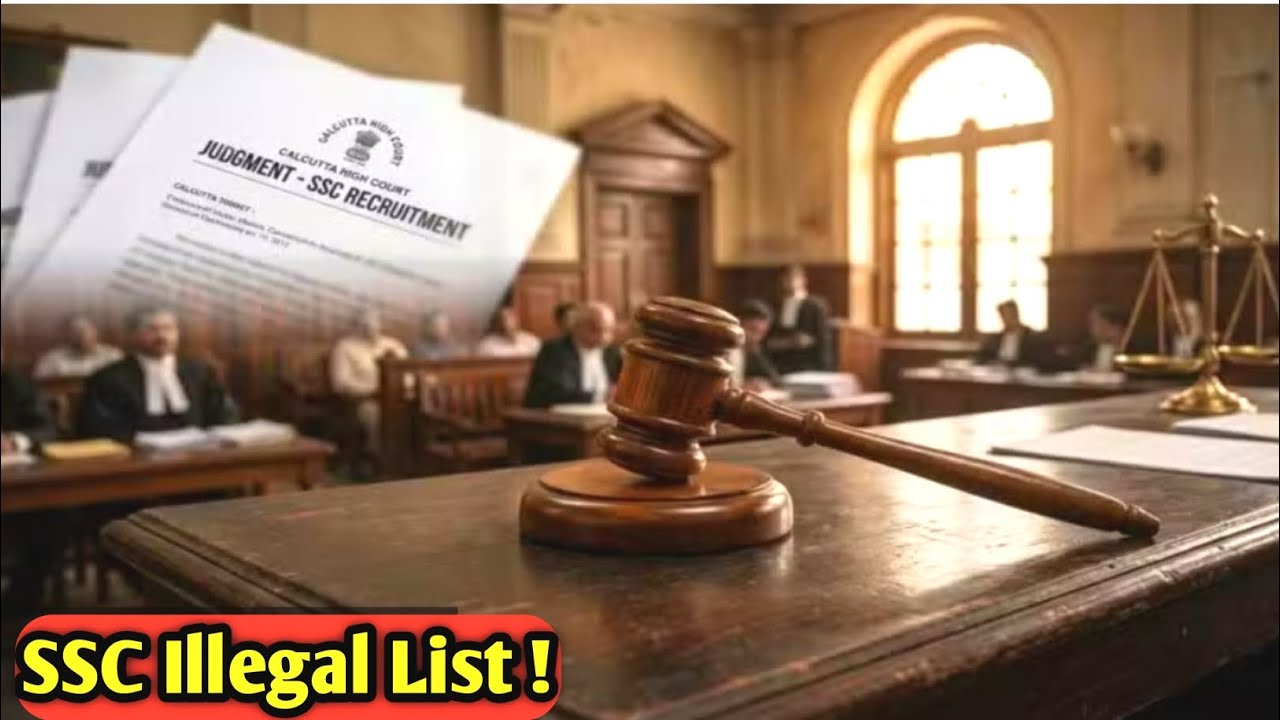 Judgement Regarding SSC Recruitment l SSC Illegal List @anjanarbyanjana