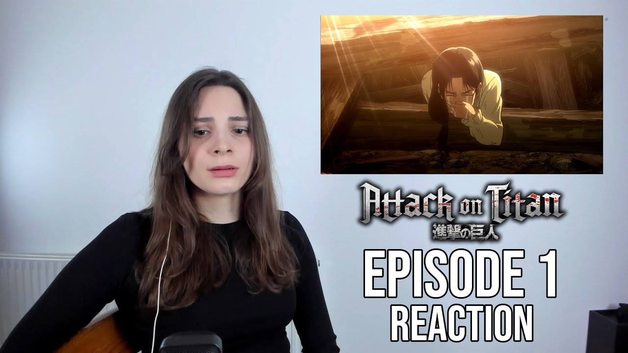 Attack on Titan 1x01 Reaction | FIRST TIME WATCHING ANIME!