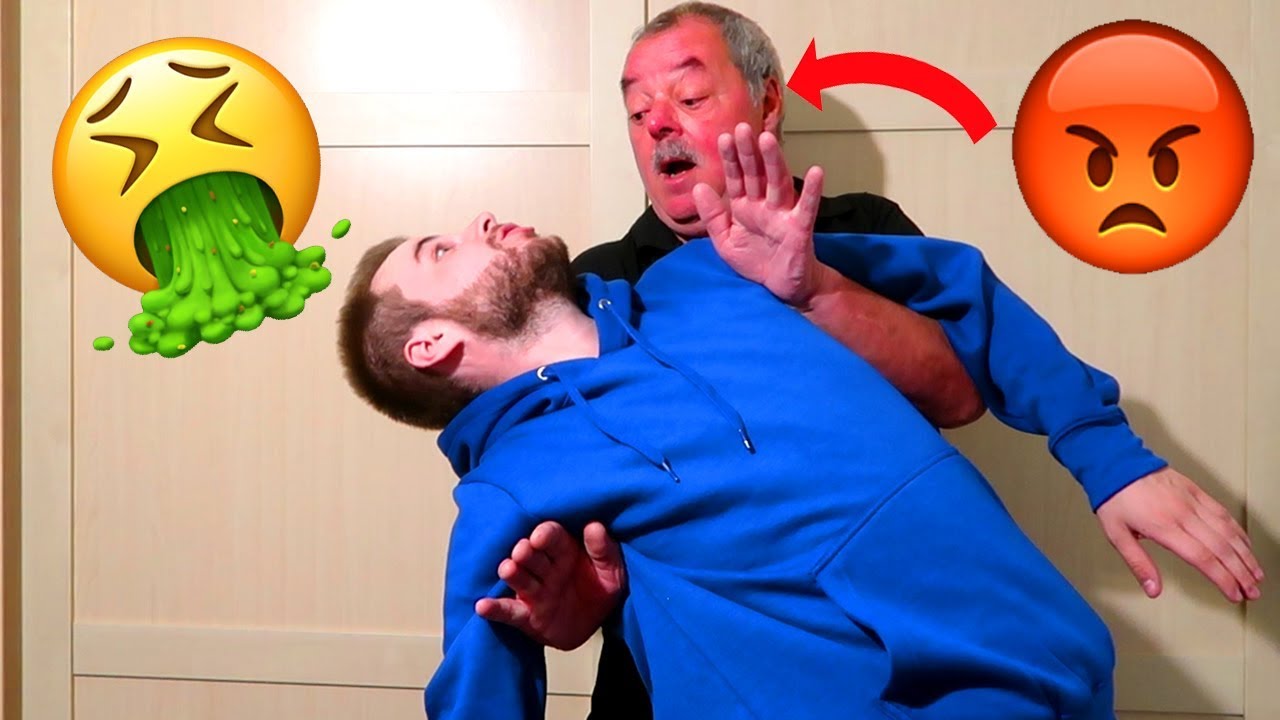 DRUNK PRANK ON MY DAD