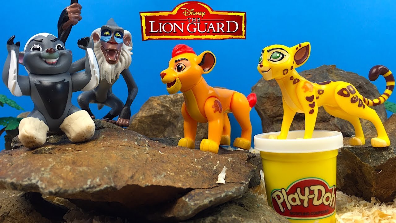 LA GUARDIA DEL LEON URGE A BUNGA A DOCTOR RAFIKI  Y  KION Y FULI RESCATAN ANIMALITOS