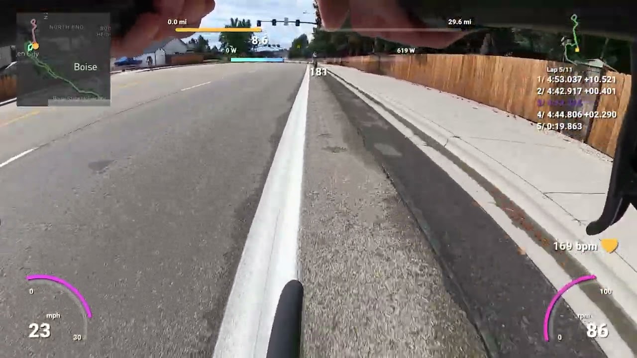 Riding the Treasure Valley Triathlon 2023 Bike Course